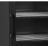 TEFCOLD - Armoire négative statique -14/-24°C 1 porte vitrée 470x413 noir 300 litres - UFSC371GCP Black