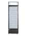 HENDI - Vitrine positive statique +2/+10°C 1 porte 492x353 noire 254 litres