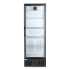 HENDI - Vitrine positive statique +2/+10°C 1 porte 492x353 noire 319 litres