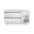 HENDI - Desserte positive ventilée -2/+8°C 4 tiroirs pleines GN1/1 inox 280 litres - PROFI LINE