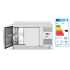 HENDI - Desserte négative ventilée -22/-18°C 2 portes pleines 330x545 inox 280 litres - PROFI LINE