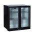 Arrière bar positif 0/+10°C 2 portes vitrées