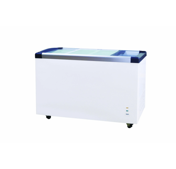 Congélateur bahut portes coulissantes -18/-22°C 275 litres 3 paniers