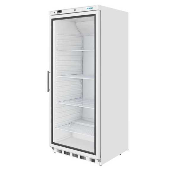 POLAR - Vitrine positive +2/+8°C statique 1 porte GN2/1 600 litres - SERIE C