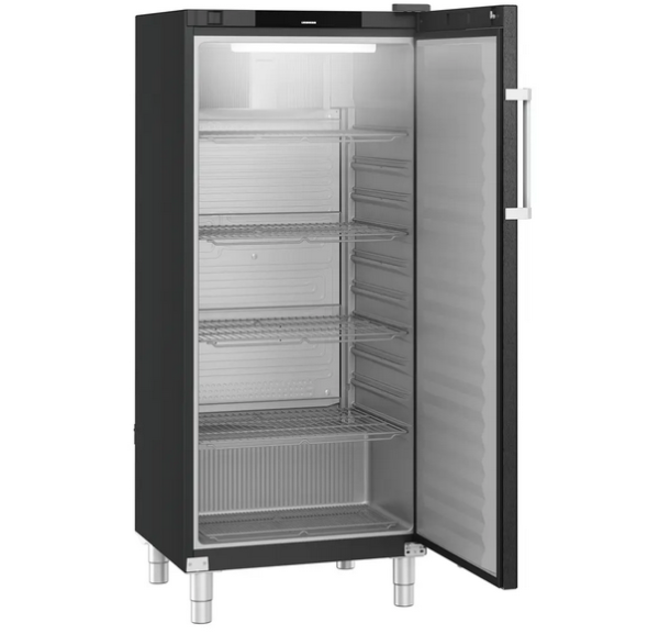 LIEBHERR - Armoire positive ventilée -2/+15°C 1 porte pleine GN 2/1 noire 419 litres - FRFBVG5501