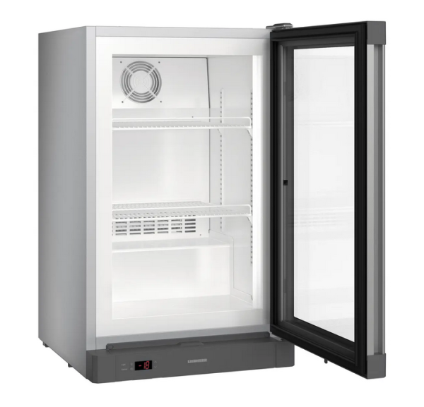 LIEBHERR - Armoire négative -25/-10°C 1 porte vitrée acier 66 litres - FV913