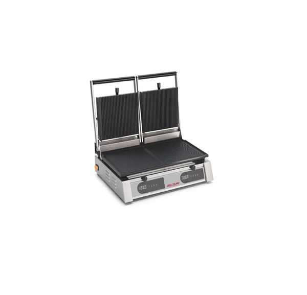 DELCOUPE - Grill panini plaques 2 x 500x250 mm