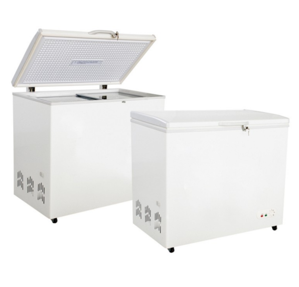 FURNOTEL - Congélateur coffre bahut 312 litres couvercle plein rabattant