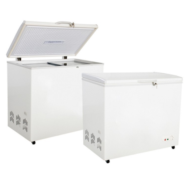 FURNOTEL - Congélateur coffre bahut 466 litres couvercle plein rabattant