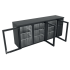 FURNOTEL - Arrière de bar skinplate groupe logé 3 portes vitrées 536 litres
