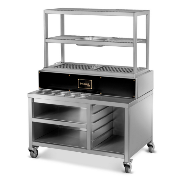 PUJADAS - Grill ouvert couleur noir