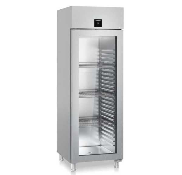 LIEBHERR - Armoire positive ventilée +2/+15°C 1 porte vitrée GN 2/1 inox 625 litres - PERFORMANCE - FRPSVG6511