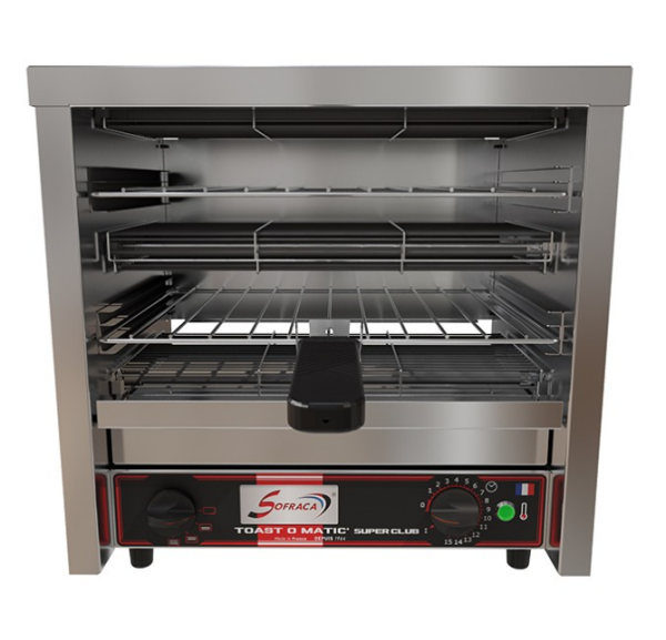 SOFRACA - Toaster double multifonctions 2 étages monophasé - SUPER CLUB