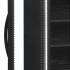 TEFCOLD - Vitrine positive ventilée +2/+10°C 1 porte 490x360 noire 345 litres - CEV425 BLACK L/H