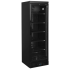 TEFCOLD - Vitrine positive ventilée +2/+10°C 1 porte 490x360 noire 345 litres - CEV435 BLACK