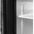 TEFCOLD - Arrière bar ventilé +2/+10°C 1 porte vitrée noir - DB126H