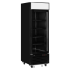TEFCOLD - Armoire négative ventilée -14/-25°C 1 porte vitrée noire 405 litres - LGF2500B