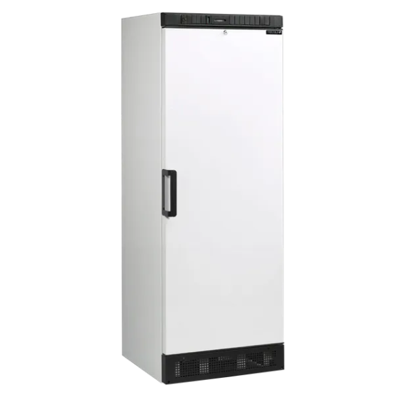 TEFCOLD - Armoire positive ventilée +2/+10°C 1 porte pleine 498x405 mm blanc 260 litres - SDU1280