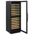 TEFCOLD - Cave à vin noire +5/+18°C 1 porte 163 bouteilles 350 litres - TFW400-2F