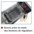 SOFRACA - Friteuse électrique 12 litres sur coffre 400V super puissante