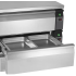 TEFCOLD - Soubassement/comptoir double réfrigération 2 tiroirs 4xGN2/1 - UD2-2