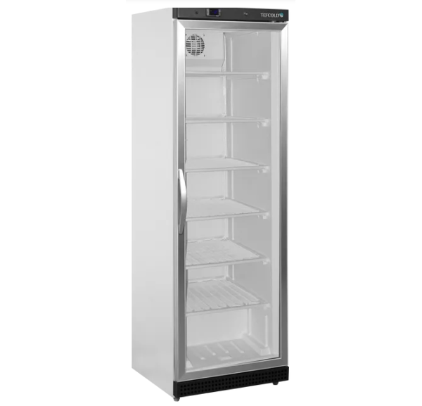 TEFCOLD - Vitrine négative ventilée -24/-10°C 1 porte 490x420 blanche 340 litres - UF400G