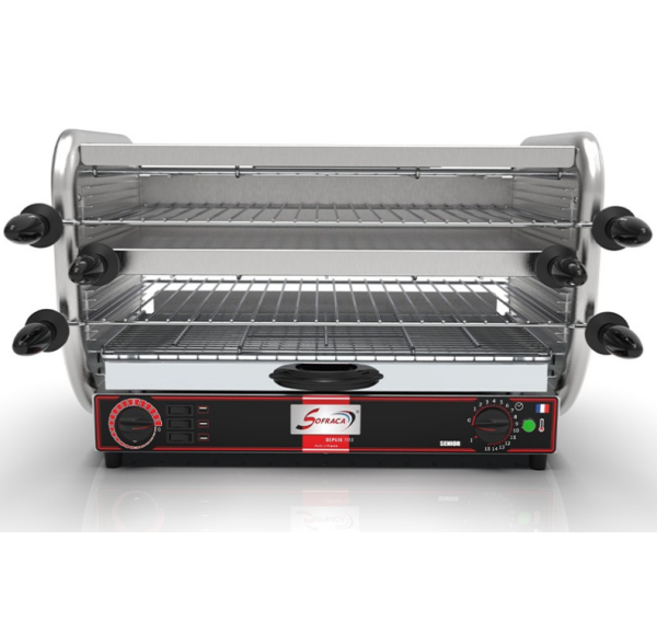 SOFRACA - Toaster multifonctions 5400 W monophasé ou triphasé - SENIOR