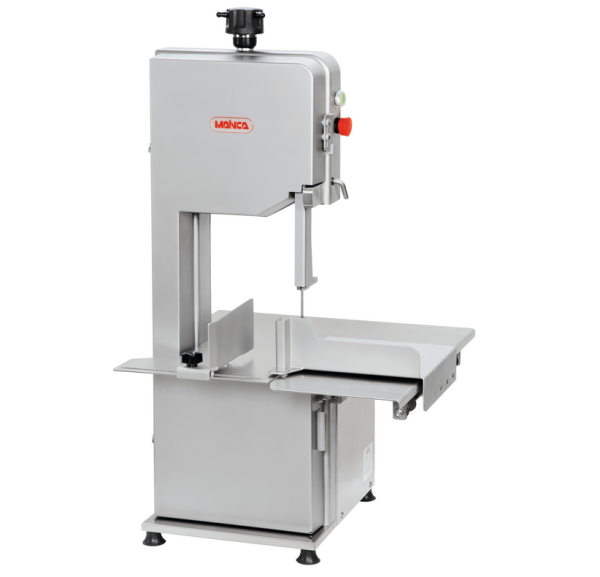 MAP - Scie à os inox chariot coulissant lame 2280 mm plateau 610x610 mm