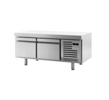 INFRICO - Soubassement réfrigéré 2 tiroirs Gn 1/1 - MSG1000 Soubassement gastronorme positif et négative Séries GN1/1 700 MSG1000