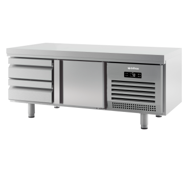 INFRICO - Soubassement réfrigéré 4 tiroirs Gn 1/1 - MSG 1600 INFRICO - Soubassement réfrigéré 4 tiroirs Gn 1/1 - MSG 1600