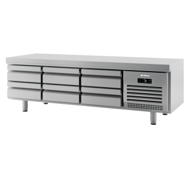 INFRICO - Soubassement réfrigéré 6 tiroirs Gn 1/1 - MSG2000 INFRICO - Soubassement réfrigéré 6 tiroirs Gn 1/1 - MSG2000