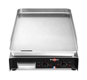 KRAMPOUZ - Plancha électrique profondeur 442x642mm châssis inox - CONFORT KRAMPOUZ - Plancha électrique profondeur 442x642mm châssis inox - CONFORT