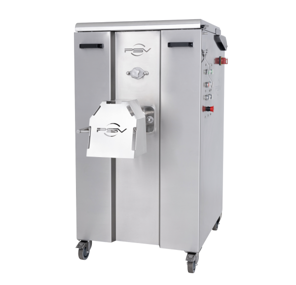 PSV - Hachoir mélangeur automatique sur socle trémie de 100 litres - DRCHM100L