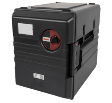 RIEBER - Conteneur de transport analogique chauffé de 52L corps et couvercle en polypropylène - THERMOPORT 1000KB-A NOIR