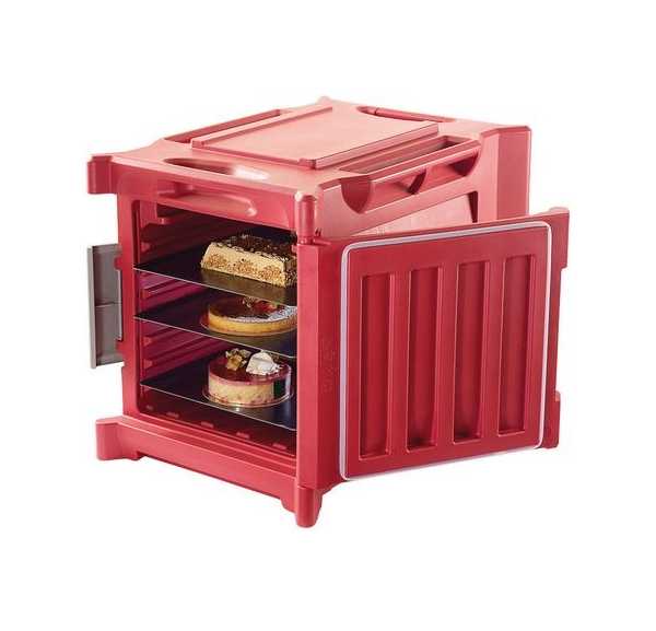 BOURGEAT - Conteneur isotherme pour pâtisserie et traiteur 8 niveaux 600x400 mm - SHERPA E8