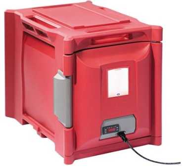 BOURGEAT - Conteneur isotherme à ouverture frontale chauffant 63 litres 9 niveaux GN1/1 - SHERPA FC3