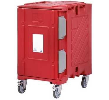 BOURGEAT - Conteneur isotherme multi-standard à ouverture frontale 1 module avec roues 173 litres sans échelle