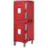 BOURGEAT - Conteneur isotherme multi-standard à ouverture frontale 2 modules avec roues 346 litres 18 niveaux GN1/1