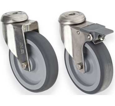 BOURGEAT - Jeu de 4 roues Ø125 mm