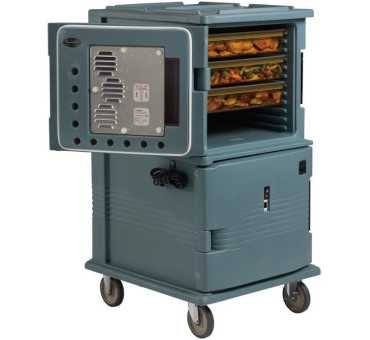 CAMBRO - Chariot chauffant 16 niveaux GN1/1 bleu ardoise