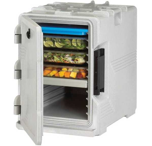 CAMBRO - Conteneur isotherme 4 niveaux GN1/1 gris moucheté