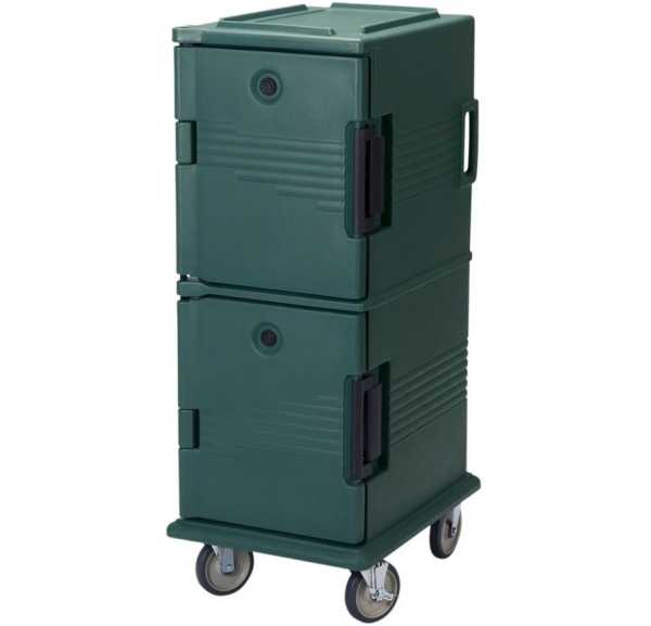 CAMBRO - Chariot chauffant 8 niveaux GN1/1 granité vert
