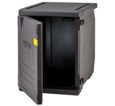 CAMBRO - Conteneur isotherme 155 litres 600x400mm sans glissières noir