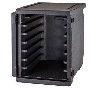 CAMBRO - Conteneur isotherme 6 x 600x400mm avec glissières noir
