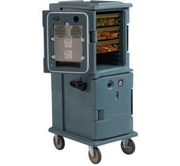 CAMBRO - Chariot chauffant 114 litres bleu ardoise