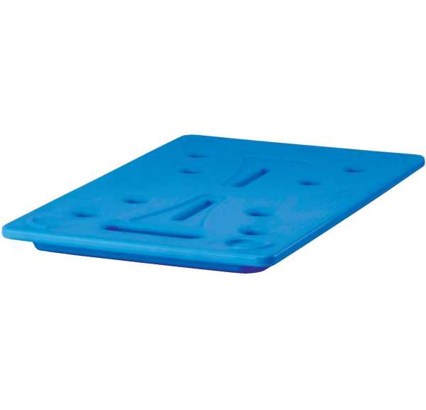 CAMBRO - Plaque eutectique GN 1/1 bleu glacier polypropylène