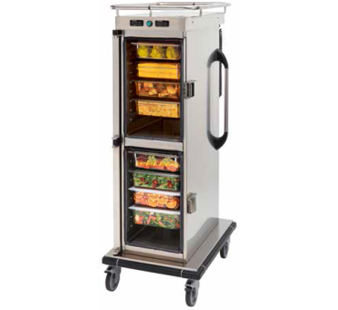 CAMBRO - Conteneur isotherme 8 x GN1/1 2 compartiments froids gris anthracite