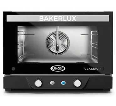 UNOX - Four à convection 3 niveaux 460x330 mm avec humidificateur électrovanne - BAKERLUX CLASSIC MANUAL