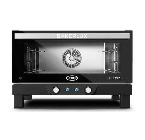 UNOX - Four à convection 3 niveaux 600x400 mm sans humidificateur - BAKERLUX CLASSIC MANUAL