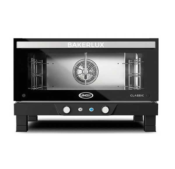 UNOX - Four à convection 3 niveaux 600x400 mm avec humidificateur électrovanne - BAKERLUX CLASSIC MANUAL